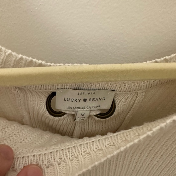 Lucky Brand Sweater with Tied Back - Picture 5 of 6